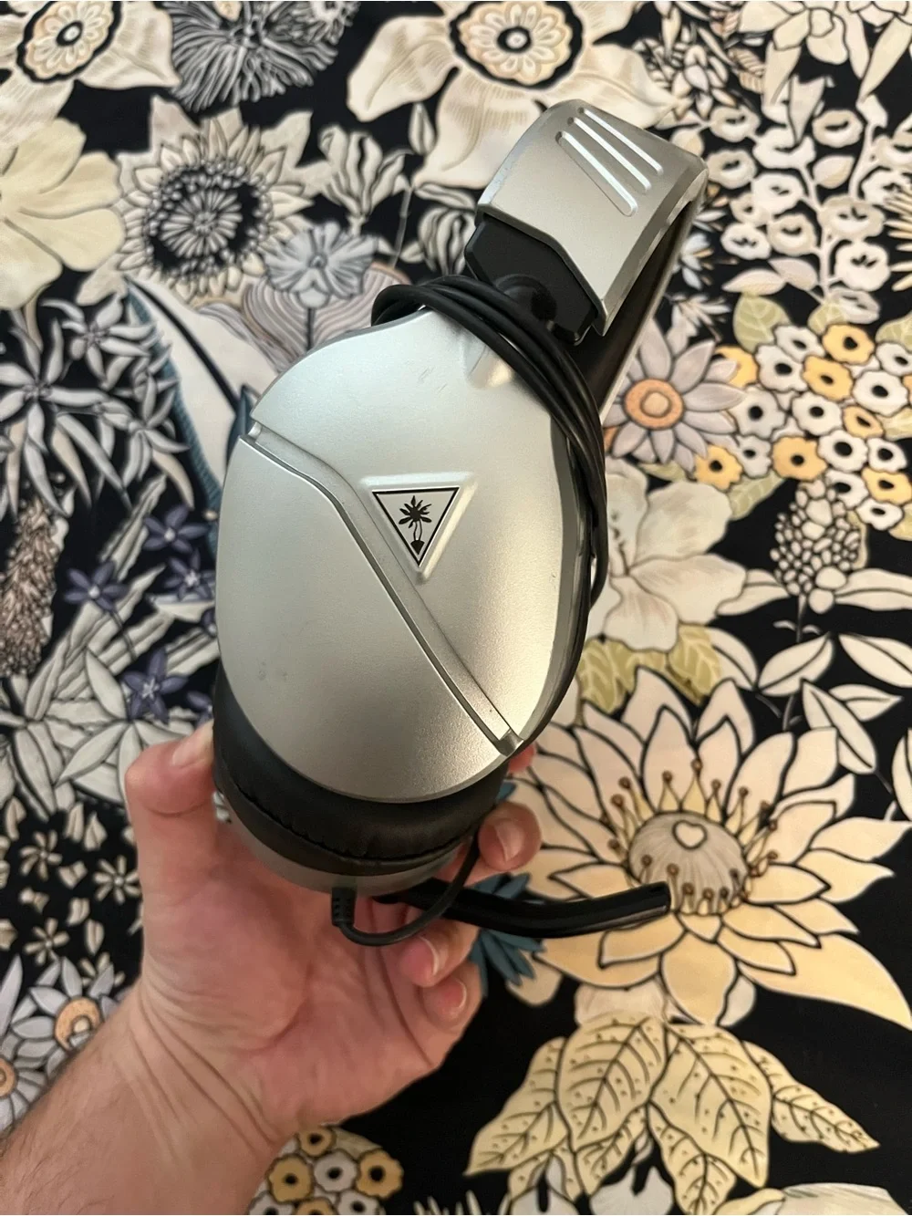 Turtle Beach Recon 200 White Silver Wired Gaming Headset Xbox PS5 PS4 PC Mic